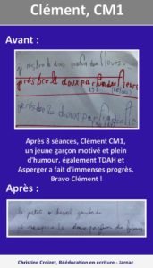 Clément Cm1-christine-croizet-jarnac-graphothérapeute